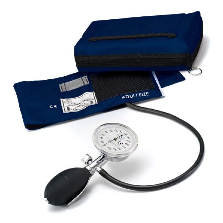 Prestige Medical Prestige Medical Aneroid Sphygmomanometer Pocket Style Hand Held 1-Tube Adult Size Arm - 887-NAV