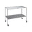 Pedigo Products. Table Instrument 60X24X34" 4 Leg 3" Rubber, Double Ball Bearing Casters Ea - SG-94-SS