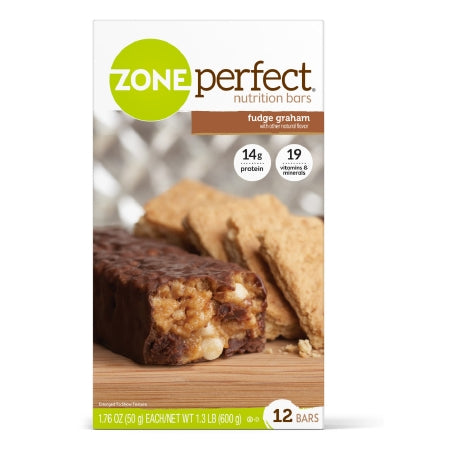 Abbott Nutrition ZonePerfect Oral Supplement Fudge Graham Flavor 1.76 oz. Individual Packet Ready to Use - 63259