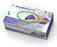 SensiCare Silk - Exam Glove Large NonSterile Nitrile Standard Cuff Length Textured Fingertips Blue Chemo Tested - MDS2586