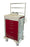 Lakeside Manufacturing Emergency Hybrid Cart Steel, Aluminum Drawer 25 X 32 X 47-1/4 Inch 6 Drawers Red - P-630-B-2R