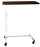 Drive Medical - Overbed Table with Vanity Non-Tilt Automatic Spring Assisted Lift 28 to 45 Inch Height Range - 16012-HCSOV