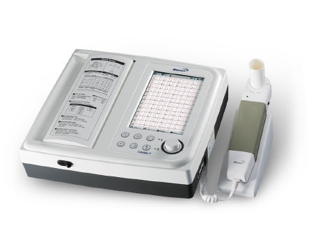 Bionet America Cardio 7 ECG Monitor with Spirometer 100 to 240 VAC, 2-1 A, 50 to 60 Hz Input, 60 VA max Output, Rechargeable Lithium Ion Battery 7 Inch TFT Wide Display - CARDIO-7-S