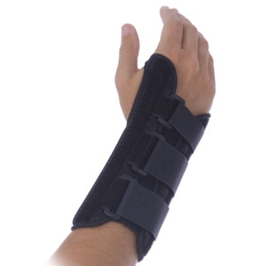 PatientForm - Wrist Brace Aluminum / Spandex Right Hand Black X-Large - 70218-10