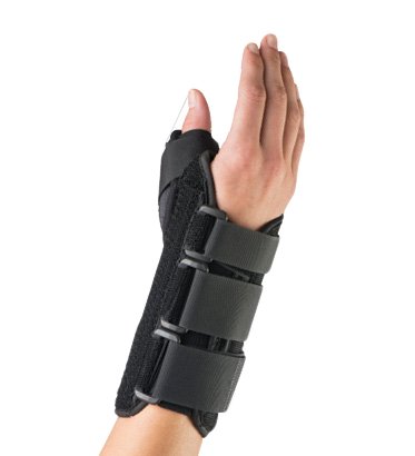 PatientForm - Thumb Splint Medium Black - 70325