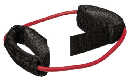 Fabrication Enterprises CanDo Exercise Resistance Tubing Red 35 Inch Circumference Light Resistance - 1410842