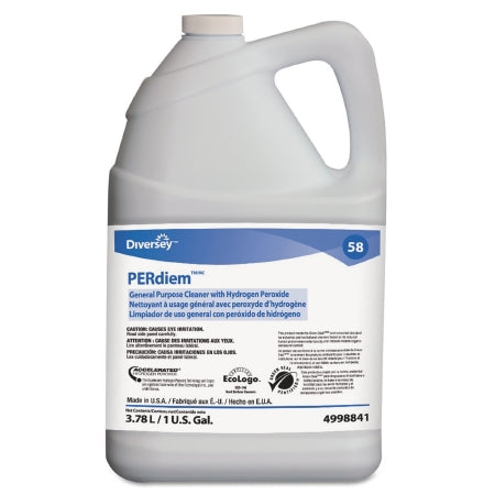 Diversey PERdiem - Surface Disinfectant Cleaner Peroxide Based Manual Pour Liquid 1 gal. Jug Unscented NonSterile - DVO94998841