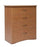 Basic American Medical Avondale Collection Bedside Cabinet 18 X 30 X 34 Inch 4 Drawers - A37-22B