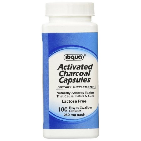 Requa - Poison Absorbent 260 mg Strength Tablet 100 per Bottle - 88941143120