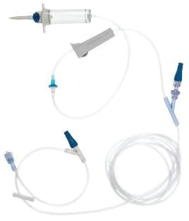 ICU - Primary IV Administration Set 15 Drops / mL Drip Rate 122 Inch Tubing 2 Ports - B5127