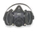 MSA Comfo Classic - Reusable Respirator Industrial Half Face Adjustable Head Strap Small Black - 4LR43