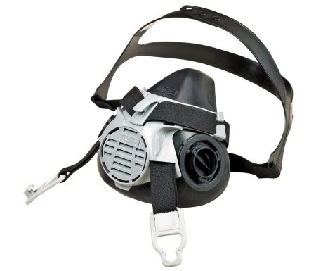 MSA Advantage - Reusable Respirator Industrial Half Face Neck / Head Straps Large Black - 10X303