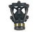 Grainger Survivair Opti-Fit Gas Mask Full Face 5 Point Head Strap Medium Black - 16N395