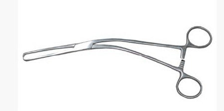 Medgyn Products - Tenaculum 9 Inch, 5 X 6 Teeth, Curved, Bierer Angled, Economy - 031033
