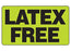 Health Care Logistics Indeed Pre-Printed Label Allergy Alert Latex Free Green 3/8 X 1-1/2 Inch - 2889