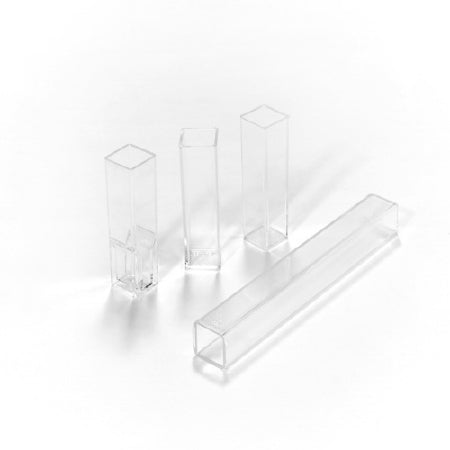 Spectrovette - Cuvette 1-7/8 Inch, Standard, 4 mL, Clear, Clear Four Sides For Fluorometric Studies - 211-3128-0A0