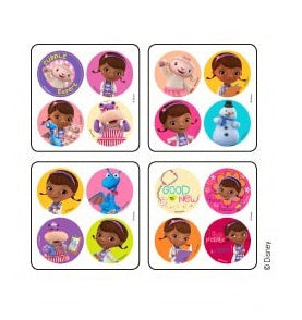 Medibadge Disney 300 Per Unit Doc Mcstuffins Minibadges Sticker - 2498P
