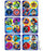 Disney - 300 per Unit Justice League MiniBadges Sticker - 2499P