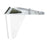 Op d Op II - Face Shield Kit One Size Fits Most Full Length Anti-fog Reusable NonSterile - 255OP2-WT