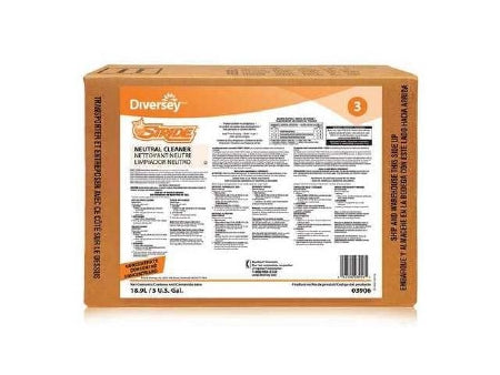 Lagasse Stride Floor Cleaner Liquid 5 gal. Box Citrus Scent - DVS903906