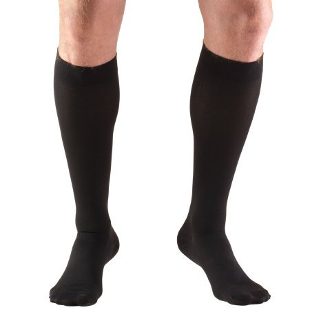 Truform - Compression Stocking Knee High Small Black Closed Toe - 8865-BL-SM