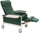 Winco Care Cliner Recliner Jet Steel Caster Steel Caster - 6531-81