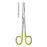 Sklar Edge - Strabismus Scissors 4-1/2 Inch Length OR Grade Stainless Steel / Tungsten Carbide NonSterile Finger Ring Handle Straight Blunt Tip / Blunt Tip - 16-2605