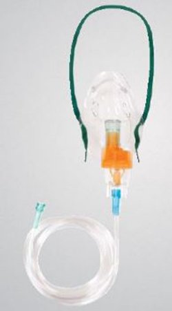 Vyaire Medical AirLife Misty Fast Nebulizer Kit Small Volume Adult Aerosol Mask - FN2433
