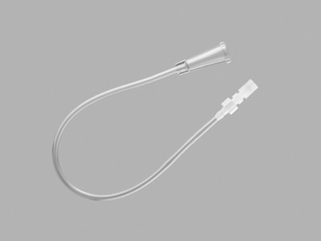 Cook Medical Connector Tubing 11-4/5 Inch Length Drainage Bag / Male Luer Lock Connector Clear - G15239