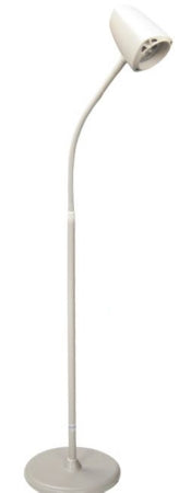 LED Eco-Series - Gooseneck Exam Light Floor Standing LED 12 Watt Beige - 19100