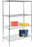 Lakeside Manufacturing - Wire Shelving Unit 4 Shelves Adjustable 18 X 36 X 63 Inch - R183663CS-4