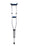 Apex-Carex Healthcare Folding Underarm Crutches Aluminum Frame Youth / Adult / Tall Adult 250 lbs. Weight Capacity - FGA99500 0000