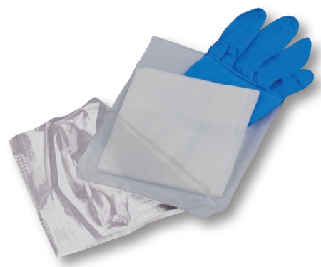SVS LLC Dba S2S Global PremierPro Exam Glove Medium Sterile Pair Nitrile Standard Cuff Length Fully Textured Blue Not Chemo Approved - 5083