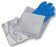 PremierPro - Exam Glove Medium Sterile Pair Nitrile Standard Cuff Length Fully Textured Blue Not Chemo Approved - 5083