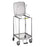 R & B Wire Products - Hamper Stand Easy Access Square Opening Foot Pedal Self-Closing Lid - 672NB
