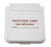 R & B Wire Products - Pre-Printed Label Warning Label Gray Infectious Linen Red 4 X 12 Inch - 602IL