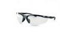 Florida Medical Sales Elite Safety Series Rimless Wrap Safety Glasses Anti-Fog Coating Clear Tint Polycarbonate Lens Gray Frame Over Ear One Size Fits Most - VSL009PS