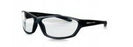 Florida Medical Sales Elite Safety Series Wrap Safety Glasses Wraparound Anti-Fog Coating Clear Tint Polycarbonate Lens Gray Frame Over Ear One Size Fits Most - VSL007-06PS