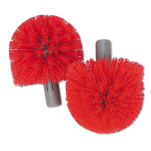Replacement Heads for Ergo Toilet-Bowl-Brush System