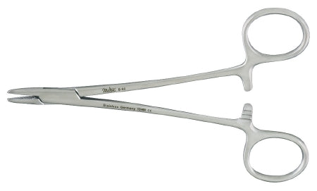 Integra Lifesciences - Needle Holder 5-1/2 Inch Length Serrated Jaws Finger Ring Handle - 8-40