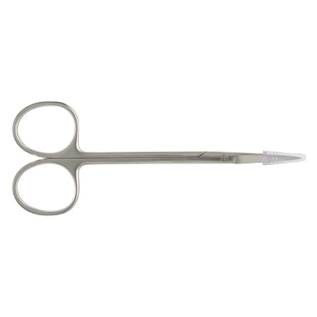 Miltex - Iris Scissors 4-1/2 Inch Length OR Grade German Stainless Steel NonSterile Finger Ring Handle Straight Blade Sharp Tip / Sharp Tip - 5-304