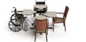 4 - person wheelchair accessible table
