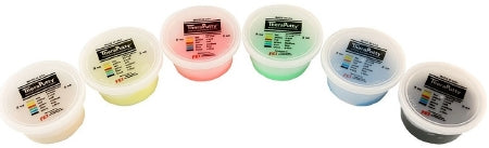 Fabrication Enterprises CanDo Theraputty Exercise Putty Assorted Firmness 2 oz - 10-1480