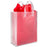 Uline BAG, SHOPPER CLEAR FROSTY DEBBIE 10X5X13 (250/CS) - S-8578C