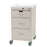 Mini Line - Infection Control Cart 18 X 18 X 34.4 Inch Sand (1)-6 Inch, (2)-9 Inch Drawer Configuration, 12.6 X 16.75 Inch Internal Drawer - 3143K