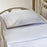 Standard Textile Savannah Stripe Pillowcase Standard White Reusable - 16716900