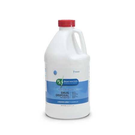 Rx Destroyer Liquid - Drug Disposal System for Liquid Medication Only 6 lbs. Carton Weight - RX64LIQ