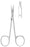 McKesson Argent - Tenotomy Scissors Stevens 4-1/8 Inch Surgical Grade Stainless Steel Finger Ring Handle - 43-1-110