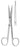 McKesson McKesson Argent Operating Scissors 5 Inch Surgical Grade Stainless Steel Finger Ring Handle Straight Sharp/Sharp - 43-1-274