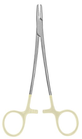 McKesson Argent - Needle Holder 6 Inch Length Finger Ring Handle - 43-1-839